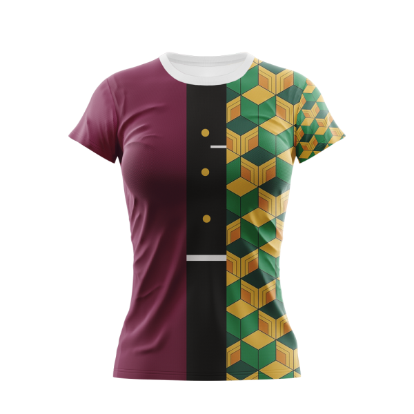 POLERA MUJER TOMIOKA Tomioka (Kimetsu no Yaiba Demon Slayer)