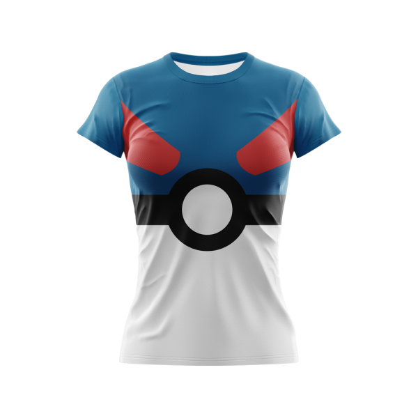 POLERA MUJER SUPERBALL Pokeball Superball (Pokemón)