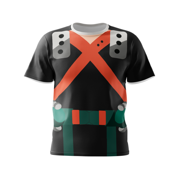 polera hombre bakugo Bakugo Katsuki (Boku No Hero)