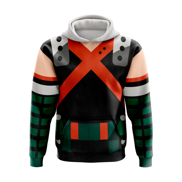 poleron con gorro bakugo Bakugo Katsuki (Boku No Hero)