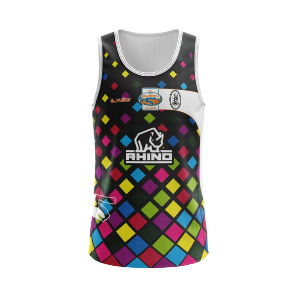 husares negro 2025 r5 Camiseta Rugby 5 2025 Mano Negro (Puchuncavi)