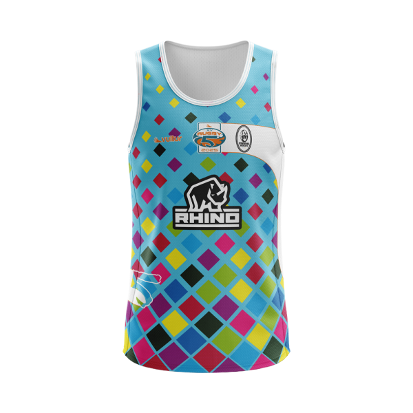 mano celeste 2025 r5 Camiseta Rugby 5 2025 Mano Celeste (Puchuncavi)