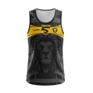 Camiseta Rugby 5 2026 Old Lions Negra Classic (Antofagasta)