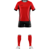 rugby 16 rojo Conjunto Técnico Rugby Modelo Basic