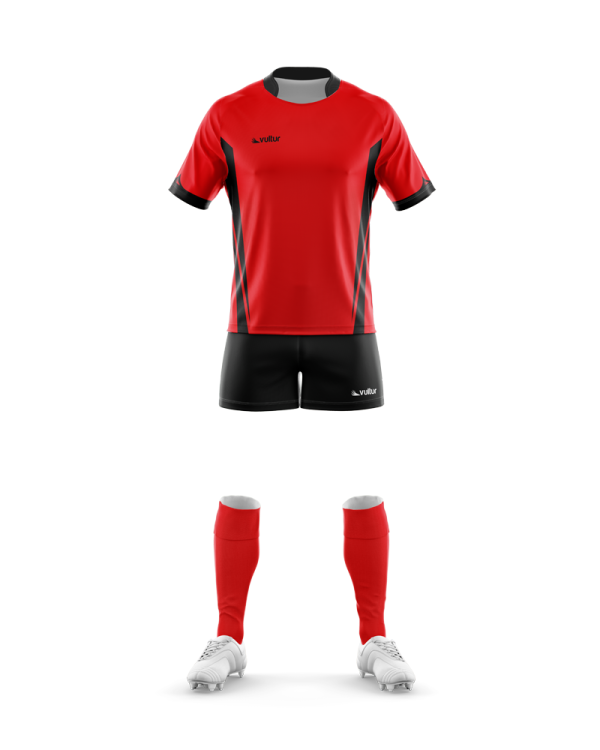 rugby 16 rojo Conjunto Técnico Rugby Modelo Basic