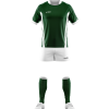 rugby 18 verde Conjunto Técnico Rugby Modelo Basic
