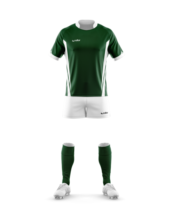 rugby 18 verde Conjunto Técnico Rugby Modelo Basic