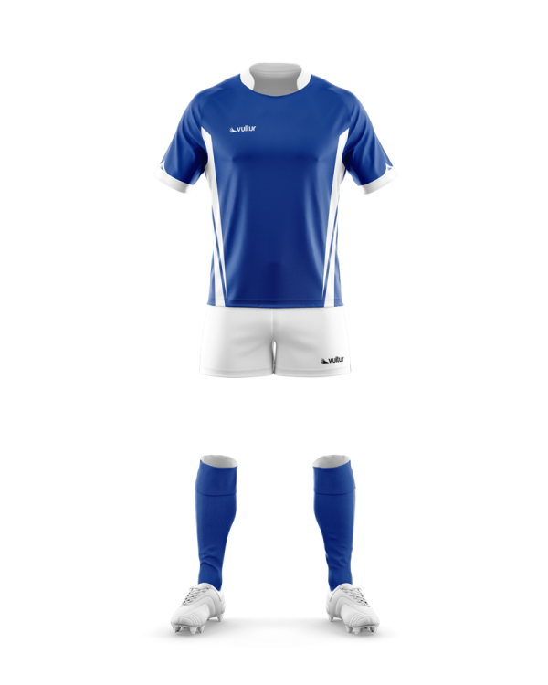 rugby 19 azul Conjunto Técnico Rugby Modelo Basic