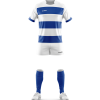 rugby 3 azul Conjunto Técnico Rugby Modelo Lineas