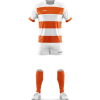rugby 4 naranja Conjunto Técnico Rugby Modelo Lineas