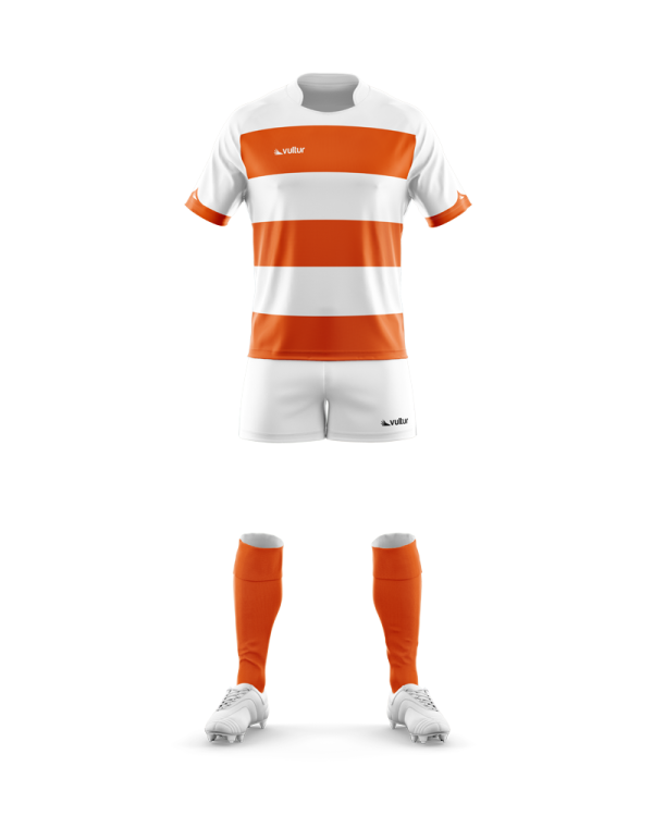 rugby 4 naranja Conjunto Técnico Rugby Modelo Lineas