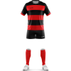 rugby 5 rojo Conjunto Técnico Rugby Modelo Lineas