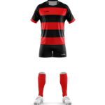 rugby 5 rojo Conjunto Técnico Rugby Modelo Lineas