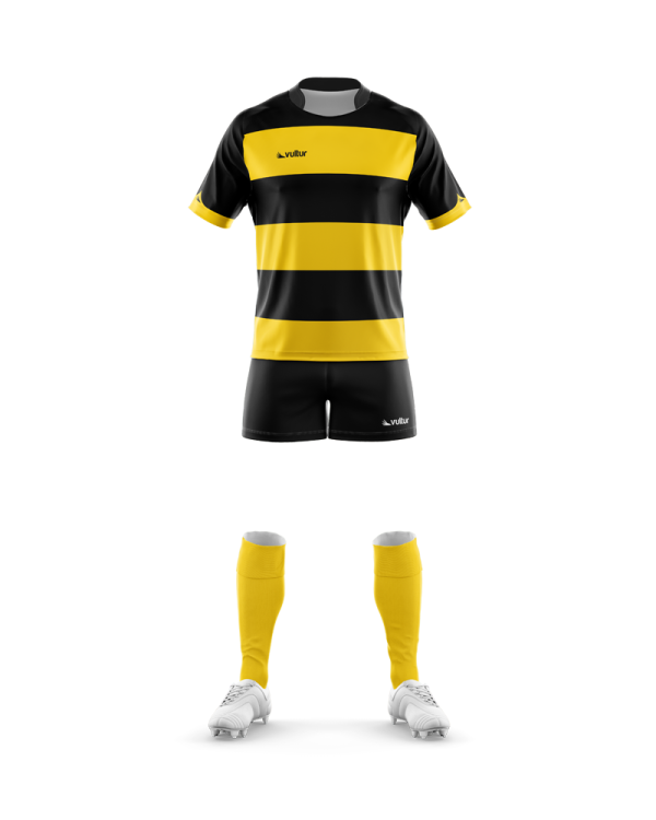 rugby 8 amarillo Conjunto Técnico Rugby Modelo Lineas